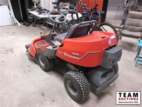 Husqvarna 1000 14 Front Mount Lawn Mower 21ee Team Auctions