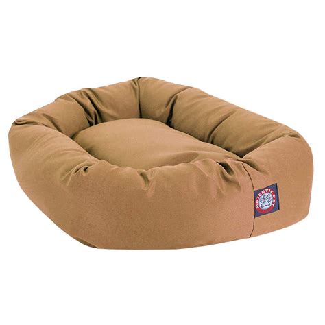 Majestic Pet Khaki Bagel Dog Bed 40 L X 29 W Petco