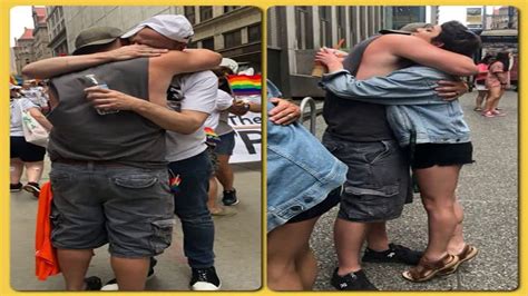 Man Offers Free Dad Hugs At Pride Parade And Says The Positive Response