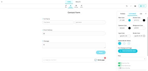 How To Customize Your Web Form Design