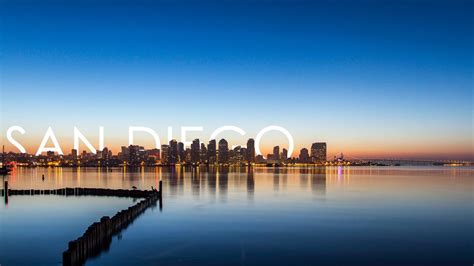 Time Lapse Sunrise Over Downtown San Diego Youtube