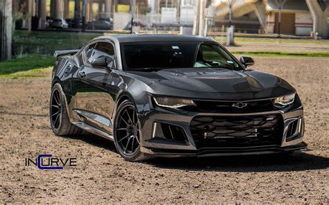 Quick Enough For Most Black Chevy Camaro Zl1 Boasting Custom Incurve