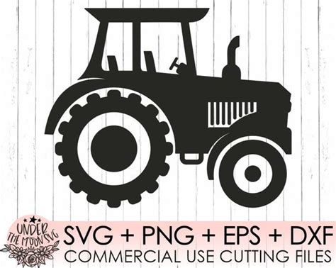 Farm Tractor SVG Cut File Commercial Use Farm Life SVG Etsy