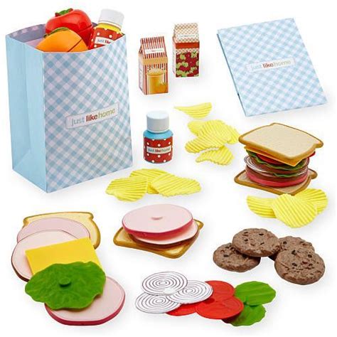 Just Like Home Lunch For Two Play Food Set Play Food Play Food Set