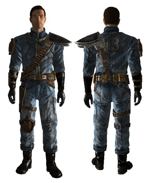 Fallout New Vegas Armored Vault 13 Jumpsuit Minecraft Skin