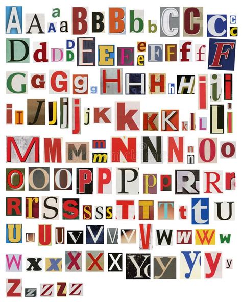 The Alphabet Is Made Up Of Letters And Numbers In Different Colors