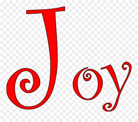 Joy Clipart Word Joy Word Transparent Free For Download On