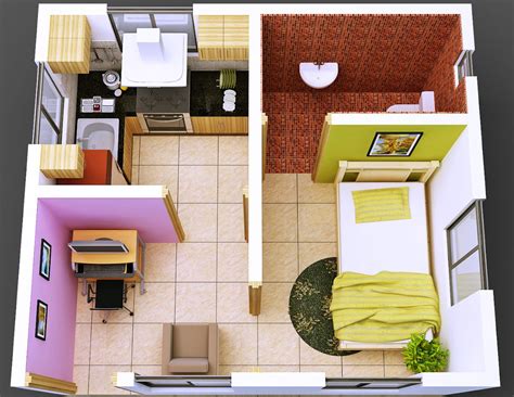 contoh desain interior rumah sederhana minimalis rumah