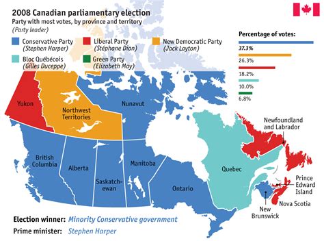 Justin trudeau 's liberals will form a minority government despite the fact that andrew scheer 's conservatives. Daily chart: Canada's 2015 federal election result | The ...