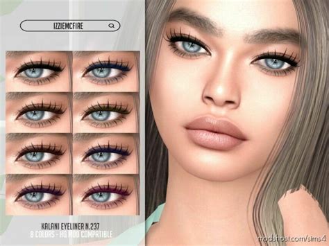 Imf Kalani Eyeliner N237 Sims 4 Makeup Mod Modshost