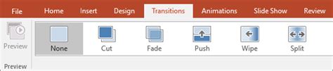 How To Powerpoint Transitions