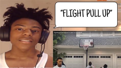 Ishowspeed Reacts To Flight Reacting To His 1v1 Against Adin Ross