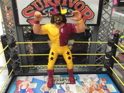 Custom Wwf Ljn Macho Man Randy Savage Figure With Custom Hat Hand