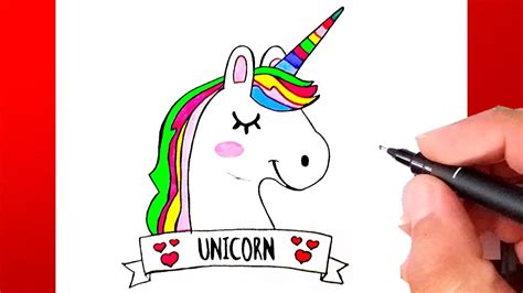 Como Desenhar Unicornios How To Draw Unicorn C Mo Dibujar Unicornio
