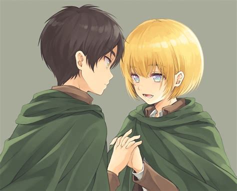 𝕊𝕙𝕚𝕙𝕠ᙏ̤̫ On Twitter Armin Eren X Armin Anime