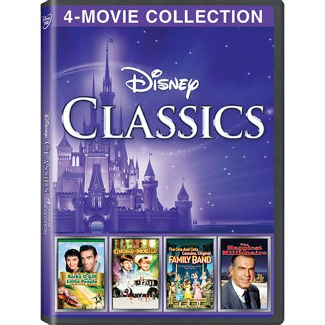 Disney Classics 4 Movie Collection Dvd