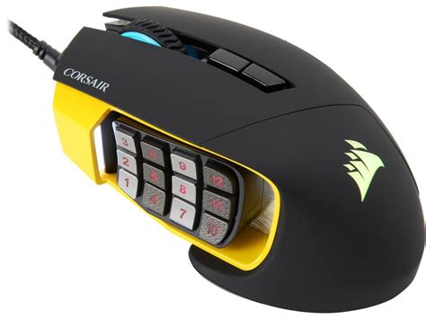 Refurbished Corsair Gaming Scimitar Rgb Moba Mmo Gaming Mouse