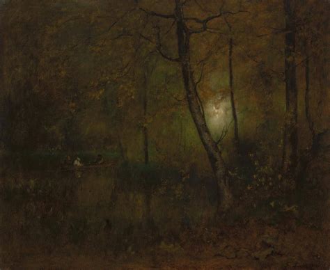 Pool In The Woods 1892 By George Inness Landscape Art Painting