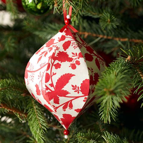 Paper Crafts Ideas Make Your Own Colorful Christmas Tree Ornaments