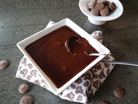 Ganache Au Chocolat Noir Au Thermomix Gourmandise Assia