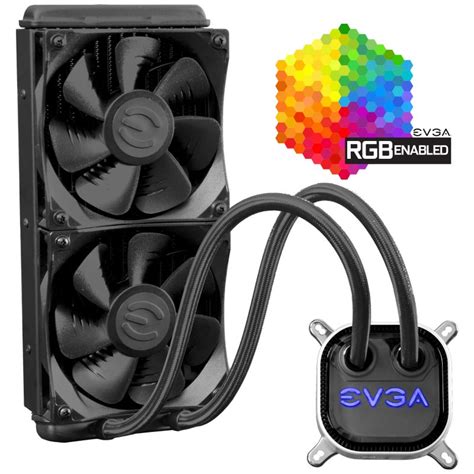 Cooler Cpu Evga Closed Loop Clc 240 Water Cooling Rgb Precio Calidad