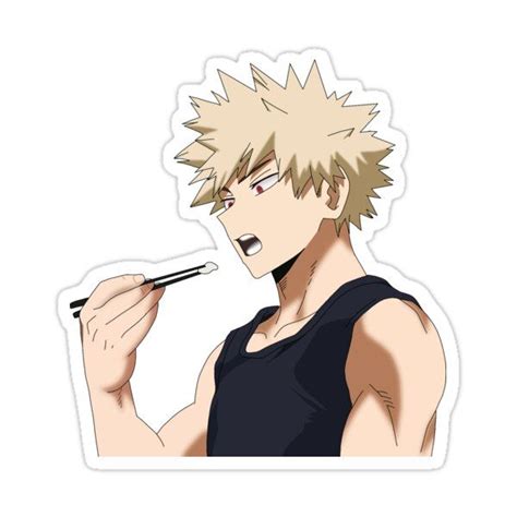 Bakugo Sticker By Itskisaa In 2021 Anime Printables Anime Stickers