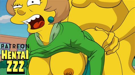 Homer Fucks Mrs Krabappel Hard The Simpsons