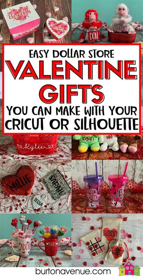 Easy Valentine Gifts You Can Make And Personalize With Your Cricut Or