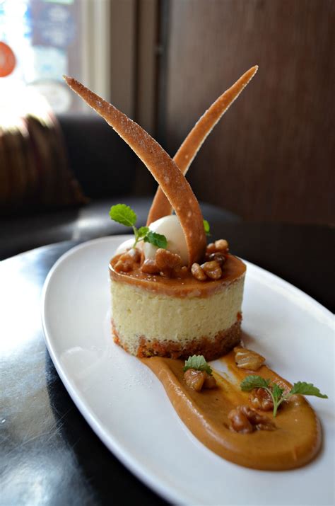 One of the cardinal sins of bad powerpoints is cramming too many details and ideas on one slide, which makes it difficult for people to retain information. Carrot Cake Cheesecake - TAG Denver | Dessert presentation ...