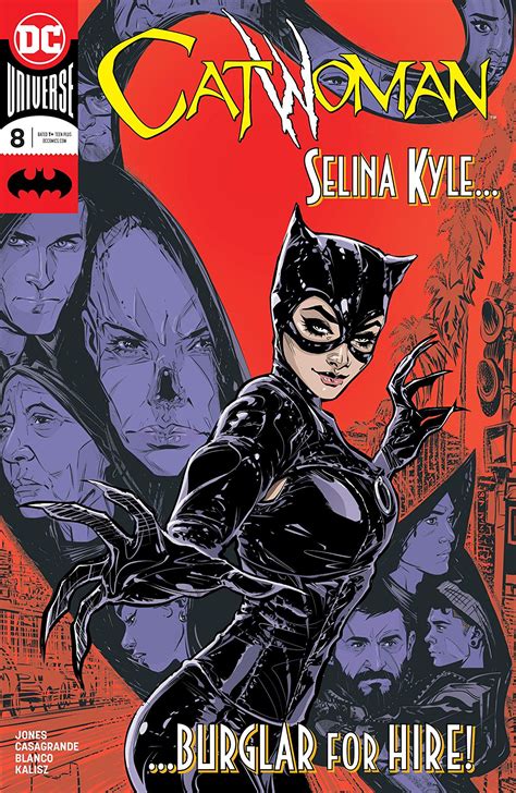 Page Preview And Covers Of Catwoman 8 Comic