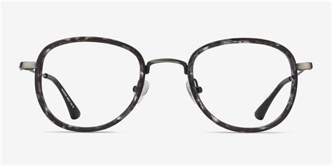 Vagabond Gray Floral Plastic Eyeglasses 29 Eyebuydirect Eyeglasses Glasses