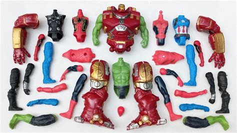 Merakit Mainan Avengers Captain Amerika Hulk Ironman Busters