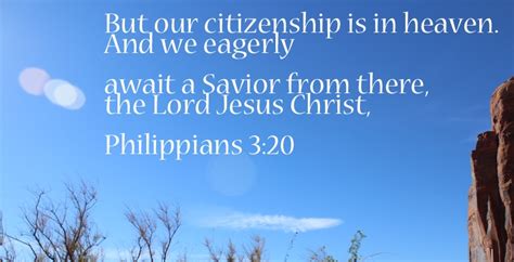 Most every person is born a citizen of a political state or country where they have identity, rights, protections, and share in a certain culture, mores, and values. Citizenship: Heaven - Our Goodwin Journey