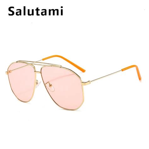 Aviator Sunglasses Pink Lens Pilot Polygon Sunglasses Pink Sunglasses Men Alloy Aliexpress
