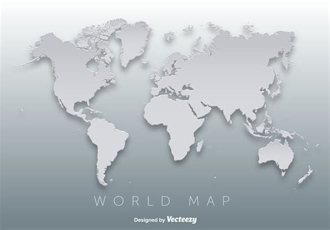3d World Map Vector Free Download Best Design Idea