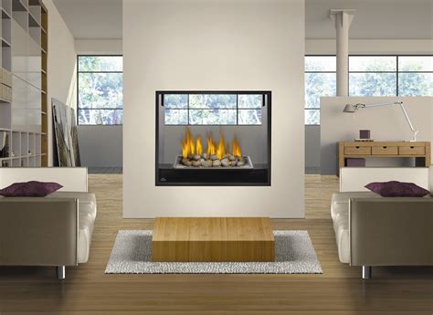 Four Sided Gas Fireplace Chad O Chef Double Sided 106kw Gc Fires