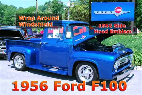 56 F100 1956 Ford Truck F100 Information Parts 1956 Ford