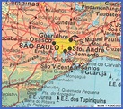 Sao Paulo Map - ToursMaps.com