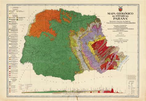 Mapa Geológico Do Paraná MODISEDU