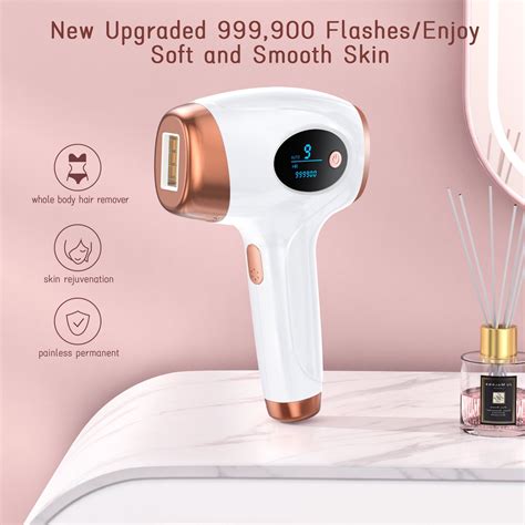 Ipl Laser Hair Removal Device 999900 Flashes 9 Levels Permanent