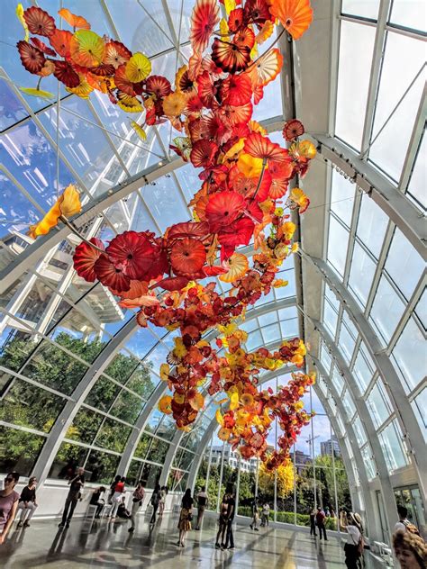 The Glasshouse Is A Must See As It Is The Largest Of His Works Chihuly Garden And Glass A Must