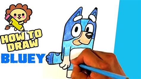 How To Draw Bluey 11 Easy Steps Art Plays Free Colori