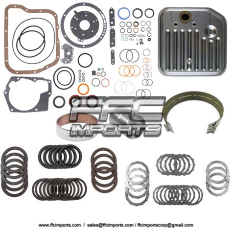 A518 46re A618 47re Super Master Rebuild Kit 98 02 W Plates Filter