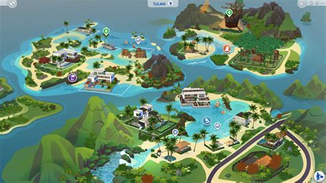 Sims 4 Sulani Map