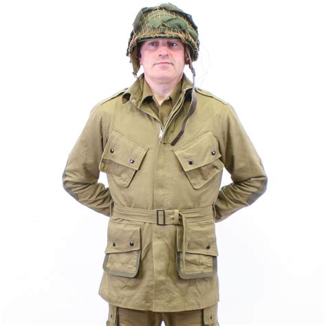 Ybrr Replica Ww2 Us Army American M42 Paratrooper Officer Coat 40