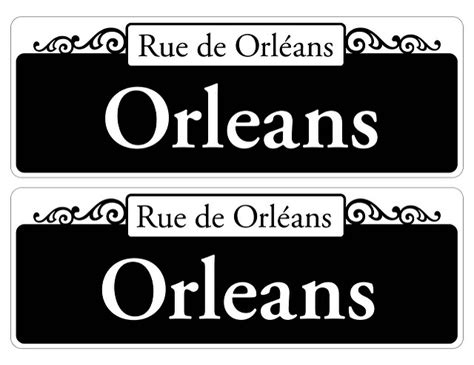 8 Street Sign Font Images New Orleans Street Sign Template Road Sign