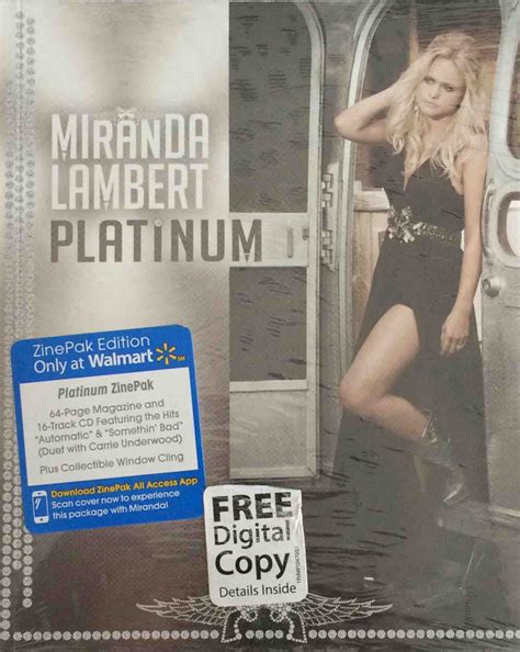 Miranda Lambert Platinum ZinePak Edition CD Discogs