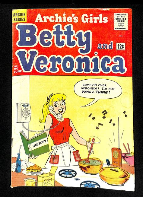 Archies Girls Betty And Veronica 90 Comic Books Silver Age