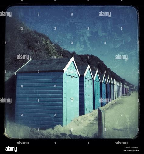 Beach Hut Boscombe Beach Hi Res Stock Photography And Images Alamy