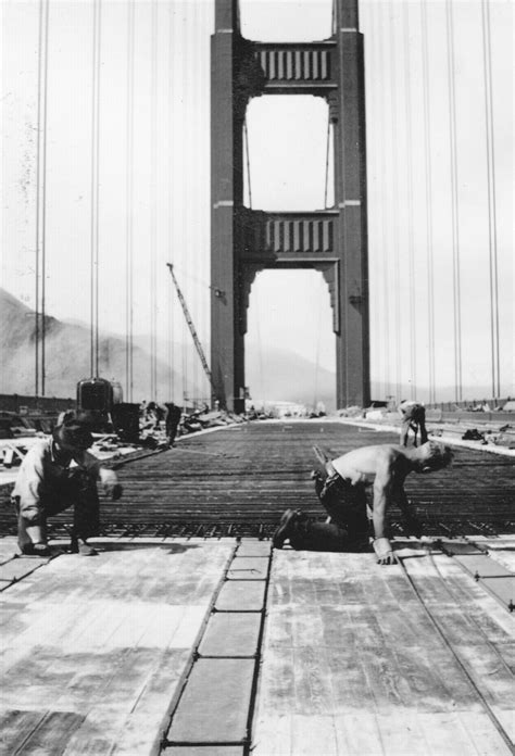 La Construction Du Golden Gate Bridge De San Francisco Baie De San